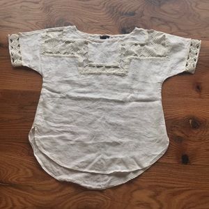 Ann Taylor linen top. Women’s XXS